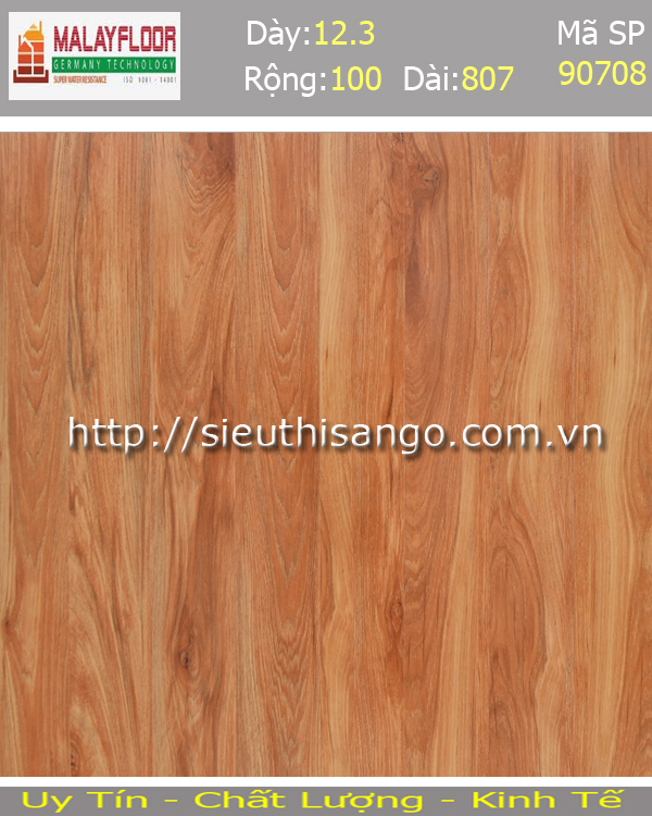Sàn gỗ Malayfloor 12mm S90708