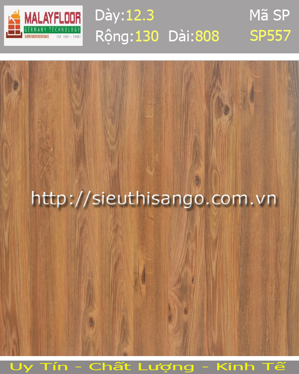 Sàn gỗ Malayfloor 12mm SP557